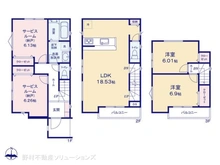 【東京都/西東京市田無町】西東京市田無町1丁目　新築一戸建て 