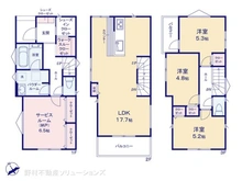 【神奈川県/川崎市多摩区長尾】川崎市多摩区長尾4丁目　新築一戸建て 