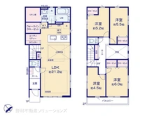 【神奈川県/横浜市栄区鍛冶ケ谷】横浜市栄区鍛冶ケ谷1丁目　新築一戸建て 