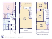 【神奈川県/横浜市都筑区佐江戸町】横浜市都筑区佐江戸町　新築一戸建て 