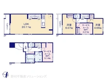 【神奈川県/横浜市都筑区茅ケ崎南】横浜市都筑区茅ケ崎南1丁目　新築一戸建て 