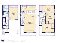 【埼玉県/川口市芝中田】川口市芝中田1丁目　新築一戸建て 