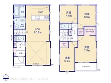 【埼玉県/川口市大字赤井】川口市大字赤井　新築一戸建て 