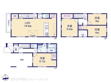 【埼玉県/川口市大字辻】川口市大字辻　新築一戸建て 