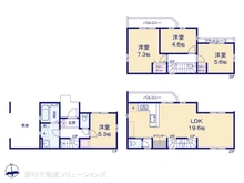 【埼玉県/川口市上青木西】川口市上青木西2丁目　新築一戸建て 