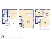 【埼玉県/川口市大字辻】川口市大字辻　新築一戸建て 