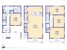 【埼玉県/川口市大字辻】川口市大字辻　新築一戸建て 