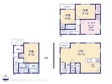 【埼玉県/川口市芝高木】川口市芝高木2丁目　新築一戸建て 