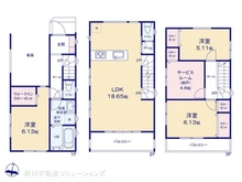 【埼玉県/戸田市川岸】戸田市川岸2丁目　新築一戸建て 