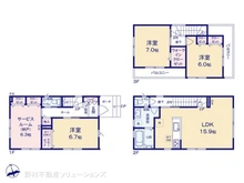 【埼玉県/川口市上青木】川口市上青木4丁目　新築一戸建て 