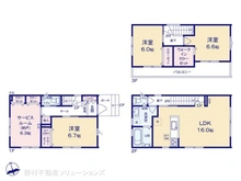 【埼玉県/川口市上青木】川口市上青木4丁目　新築一戸建て 