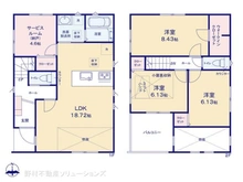 【埼玉県/川口市大字芝】川口市大字芝　新築一戸建て 