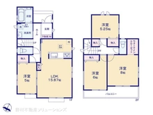 【埼玉県/川口市戸塚境町】川口市戸塚境町　新築一戸建て 