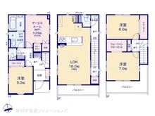 【埼玉県/戸田市喜沢】戸田市喜沢2丁目　新築一戸建て 