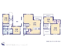 【埼玉県/川口市大字芝】川口市大字芝　新築一戸建て 