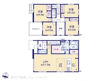 【埼玉県/川口市大字榛松】川口市大字榛松　新築一戸建て 