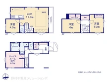 【東京都/葛飾区鎌倉】葛飾区鎌倉3丁目　新築一戸建て 