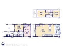 【千葉県/市川市東大和田】市川市東大和田1丁目　新築一戸建て 