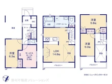 【千葉県/市川市市川南】市川市市川南4丁目　新築一戸建て 