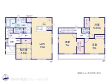 【千葉県/市川市稲荷木】市川市稲荷木2丁目　新築一戸建て 