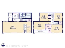 【東京都/江戸川区谷河内】江戸川区谷河内1丁目　新築一戸建て 