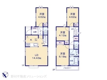 【千葉県/市川市南大野】市川市南大野1丁目　新築一戸建て 