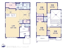 【千葉県/市川市大野町】市川市大野町2丁目　新築一戸建て 