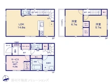 【埼玉県/朝霞市本町】朝霞市本町3丁目　新築一戸建て 