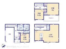 【埼玉県/和光市下新倉】和光市下新倉3丁目　新築一戸建て 