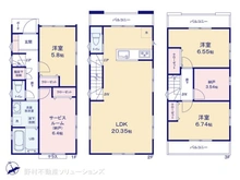 【神奈川県/川崎市幸区古市場】川崎市幸区古市場2丁目　新築一戸建て 