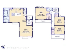 【東京都/東村山市秋津町】東村山市秋津町4丁目　新築一戸建て 