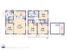 【東京都/東大和市中央】東大和市中央1丁目　新築一戸建て 