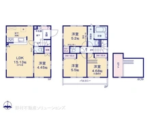 【東京都/東大和市中央】東大和市中央1丁目　新築一戸建て 