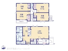 【東京都/小平市上水本町】小平市上水本町1丁目　新築一戸建て 