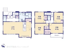 【東京都/東村山市秋津町】東村山市秋津町3丁目　新築一戸建て 