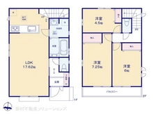 【東京都/東村山市美住町】東村山市美住町2丁目　新築一戸建て 