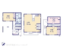 【東京都/葛飾区東金町】葛飾区東金町3丁目　新築一戸建て 