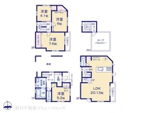 【東京都/葛飾区宝町】葛飾区宝町2丁目　新築一戸建て 