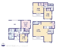 【東京都/足立区南花畑】足立区南花畑5丁目　新築一戸建て 