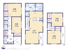 【東京都/足立区六木】足立区六木2丁目　新築一戸建て 