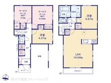 【東京都/足立区六木】足立区六木2丁目　新築一戸建て 