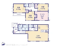 【東京都/足立区東伊興】足立区東伊興3丁目　新築一戸建て 