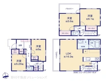 【東京都/足立区東和】足立区東和4丁目　新築一戸建て 