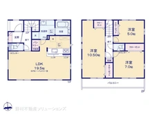 【東京都/足立区東伊興】足立区東伊興2丁目　新築一戸建て 