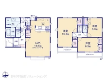 【東京都/足立区東伊興】足立区東伊興2丁目　新築一戸建て 