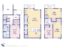 【埼玉県/さいたま市南区曲本】さいたま市南区曲本1丁目　新築一戸建て 