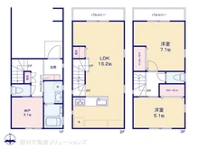 【神奈川県/川崎市幸区小向西町】川崎市幸区小向西町1丁目　新築一戸建て 