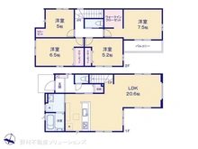 【埼玉県/さいたま市見沼区大字南中野】さいたま市見沼区大字南中野　新築一戸建て 