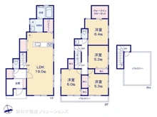 【埼玉県/さいたま市大宮区三橋】さいたま市大宮区三橋1丁目　新築一戸建て 