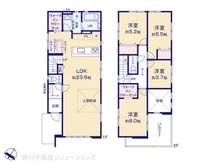 【埼玉県/さいたま市見沼区春岡】さいたま市見沼区春岡2丁目　新築一戸建て 